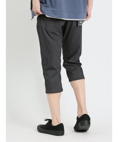 m.f.editorial（エムエフエディトリアル）の「m.f.エディトリアル メンズ 接触冷感ストレッチ クロップドパンツ カルゼ（チノパンツ・メンズ・グレー/ライトグレー・MEDIUM/X-LARGE/LARGE/S）」の14枚目の写真