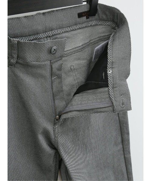 m.f.editorial（エムエフエディトリアル）の「m.f.エディトリアル メンズ 接触冷感ストレッチ クロップドパンツ カルゼ（チノパンツ・メンズ・グレー/ライトグレー・MEDIUM/X-LARGE/LARGE/S）」の21枚目の写真
