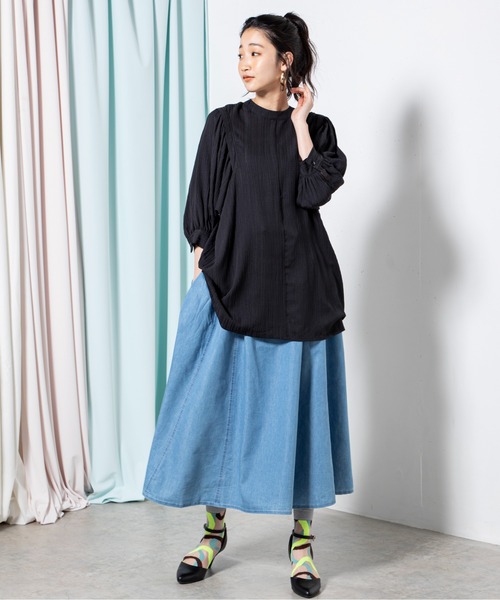 セール】デニムギャザースカート（スカート）｜MILLION CARATS