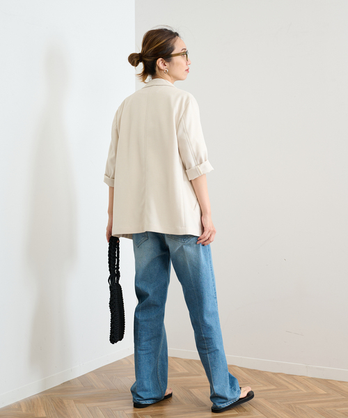 FRAMeWORK（フレームワーク）の「ブッチャークロップドスリーブ