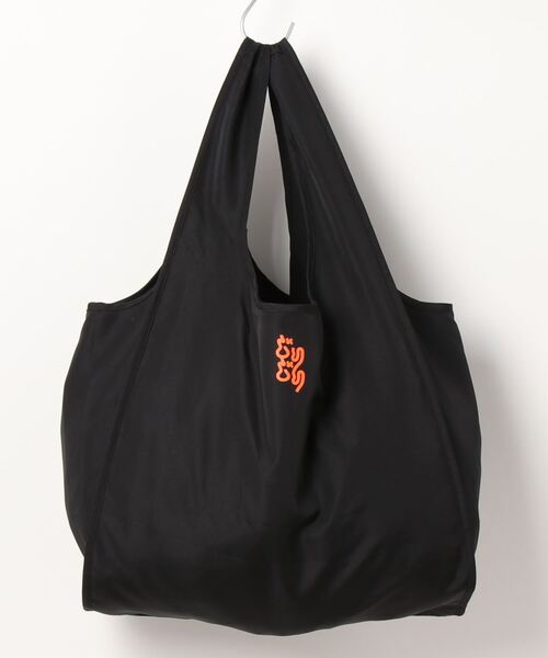 サウナボーイ（サウナボーイ）の「サウナボーイ/サウナガール×JIRIJIRI メッシュバッグ（トートバッグ・メンズ・ホワイト/ブラック・FREE）」の4枚目の写真