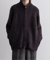 CASPER JOHN | Wool mix drivers knit/ウールミックスドライバーズニット(ニット/セーター)