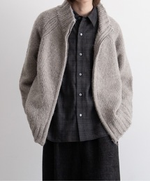 Wool mix drivers knit/ウールミックスドライバーズニット