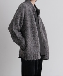 CASPER JOHN | Wool mix drivers knit/ウールミックスドライバーズニット(ニット/セーター)