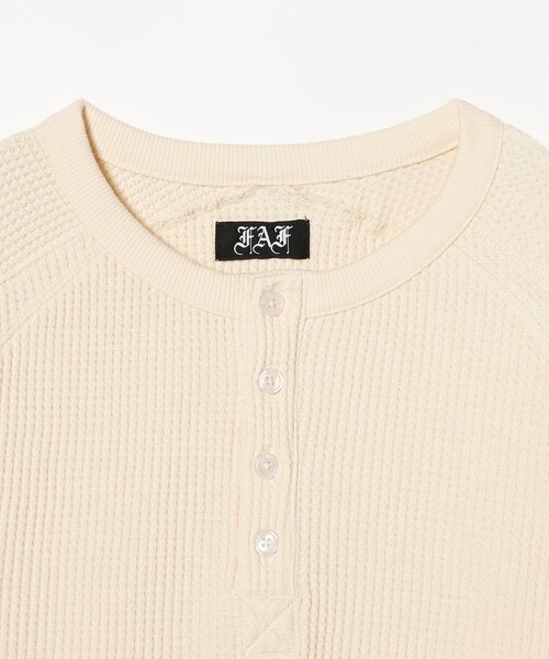 FAF（Fake As Flowers） / Thermal Henley Shirts