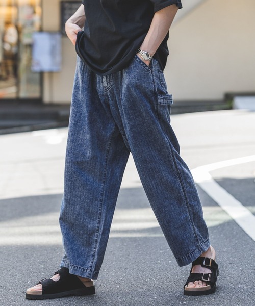 ✅Lee ヘリンボーン ペインターデニム 襤褸 フェード ✓Lee ヘリンボーン ペインターデニム 襤褸 フェード ✓Lee