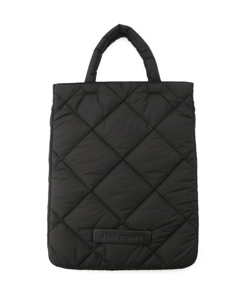 ADAM ET ROPE'（アダムエロペ）の「【PC・A4対応】【一部WEB限定カラー】〈追加〉キルティングPCケース（トートバッグ・レディース・ブラック/ブラウン/パープル/イエロー/ピンク/グレー・FREE）」の19枚目の写真