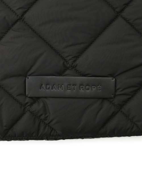 ADAM ET ROPE'（アダムエロペ）の「【PC・A4対応】【一部WEB限定カラー】〈追加〉キルティングPCケース（トートバッグ・レディース・ブラック/ブラウン/パープル/イエロー/ピンク/グレー・FREE）」の10枚目の写真