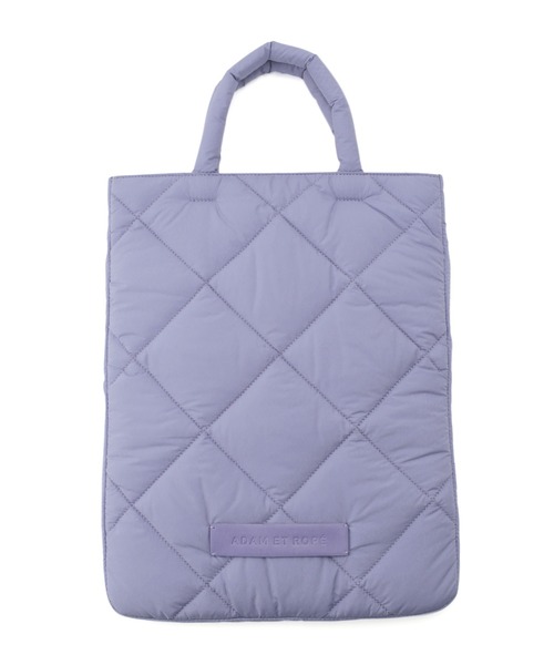 ADAM ET ROPE'（アダムエロペ）の「【PC・A4対応】【一部WEB限定カラー】〈追加〉キルティングPCケース（トートバッグ・レディース・ブラック/ブラウン/パープル/イエロー/ピンク/グレー・FREE）」の13枚目の写真