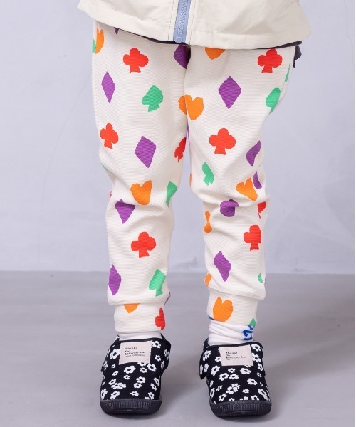 MARKEY'S（マーキーズ）の「ソウガラサルエルロングパンツ（80～130cm)（その他パンツ・キッズ・ブラック/マルチ/ストライプ/チェック/グリーン/レッド/ホワイト系その他/グレー/イエロー/ベージュ・90/100/110/120/80/95/130）」の2枚目の写真