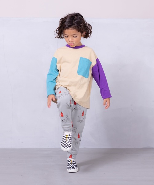 MARKEY'S（マーキーズ）の「ソウガラサルエルロングパンツ（80～130cm)（その他パンツ・キッズ・ブラック/マルチ/ストライプ/チェック/グリーン/レッド/ホワイト系その他/グレー/イエロー/ベージュ・90/100/110/120/80/95/130）」の13枚目の写真