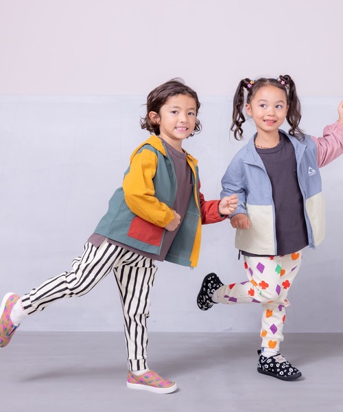 MARKEY'S（マーキーズ）の「ソウガラサルエルロングパンツ（80～130cm)（その他パンツ・キッズ・ブラック/マルチ/ストライプ/チェック/グリーン/レッド/ホワイト系その他/グレー/イエロー/ベージュ・90/100/110/120/80/95/130）」の21枚目の写真