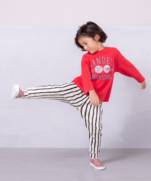 MARKEY'S（マーキーズ）の「ソウガラサルエルロングパンツ（80～130cm)（その他パンツ・キッズ・ブラック/マルチ/ストライプ/チェック/グリーン/レッド/ホワイト系その他/グレー/イエロー/ベージュ・90/100/110/120/80/95/130）」の19枚目の写真