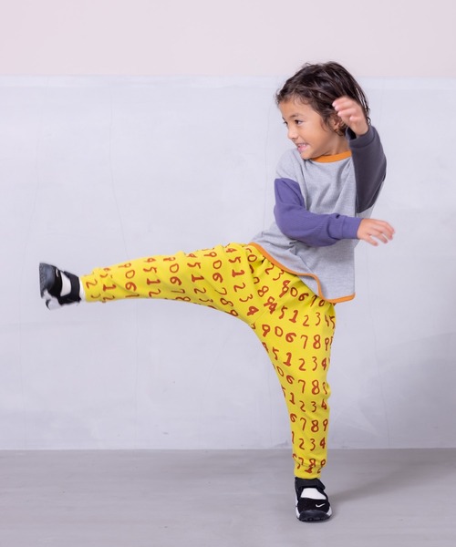 MARKEY'S（マーキーズ）の「ソウガラサルエルロングパンツ（80～130cm)（その他パンツ・キッズ・ブラック/マルチ/ストライプ/チェック/グリーン/レッド/ホワイト系その他/グレー/イエロー/ベージュ・90/100/110/120/80/95/130）」の16枚目の写真