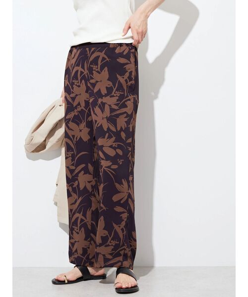 AMERICAN HOLIC(アメリカンホリック)の「サラッとLeafモチーフパンツ(その他パンツ・レディース・ブラック/ブラウン・M/S/L)」の14枚目の写真