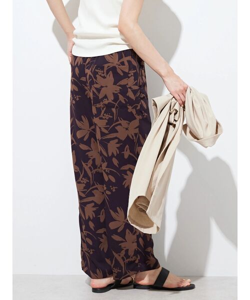 AMERICAN HOLIC(アメリカンホリック)の「サラッとLeafモチーフパンツ(その他パンツ・レディース・ブラック/ブラウン・M/S/L)」の17枚目の写真