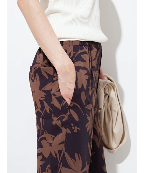 AMERICAN HOLIC(アメリカンホリック)の「サラッとLeafモチーフパンツ(その他パンツ・レディース・ブラック/ブラウン・M/S/L)」の19枚目の写真