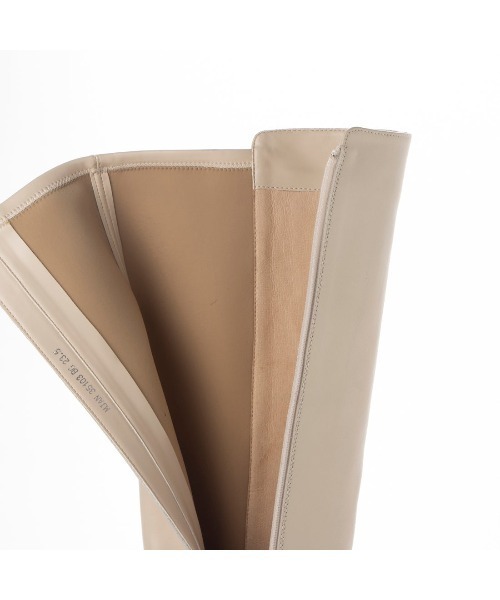 Mode et Jacomo（モードエジャコモ）の「ストレッチロングブーツ（ブーツ・レディース・ブラック/ベージュ・23.5cm/23cm/24cm/22.5cm/24.5cm）」の5枚目の写真