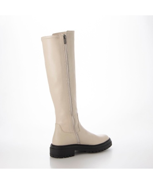 Mode et Jacomo（モードエジャコモ）の「ストレッチロングブーツ（ブーツ・レディース・ブラック/ベージュ・23.5cm/23cm/24cm/22.5cm/24.5cm）」の7枚目の写真