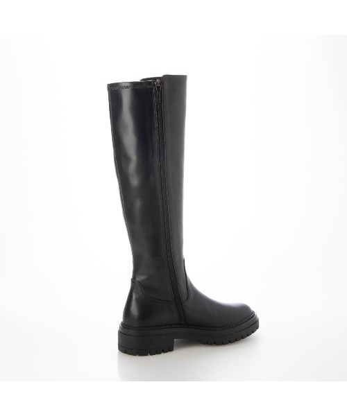 Mode et Jacomo（モードエジャコモ）の「ストレッチロングブーツ（ブーツ・レディース・ブラック/ベージュ・23.5cm/23cm/24cm/22.5cm/24.5cm）」の10枚目の写真