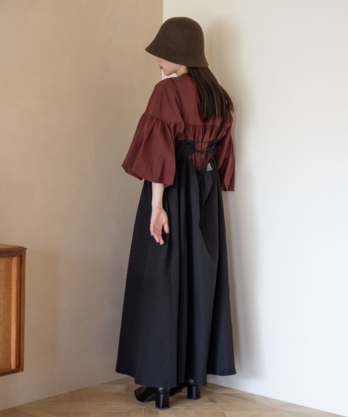 LOWRYS FARM（ローリーズファーム）の「2WAYバンドバルーン8分袖