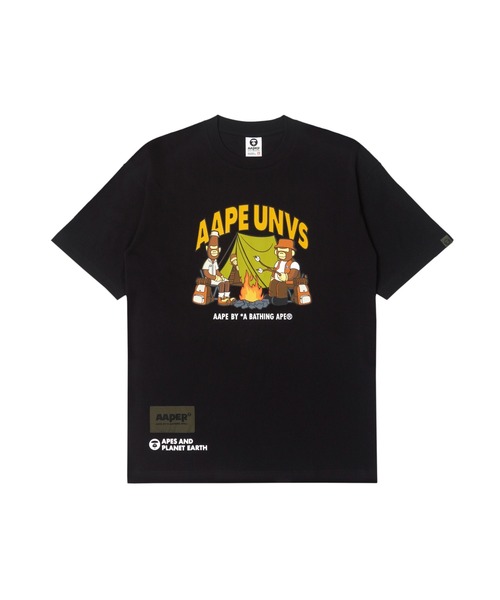 A BATHING APE（アベイシングエイプ ) BASEBALL SHIRT AAPE BY A BATHING APE（エーエイプバイアベイシングエイプ）の「AAPE