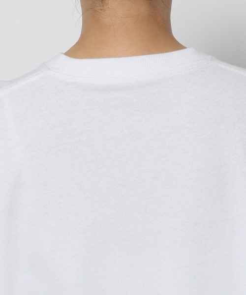 LOWRYS FARM（ローリーズファーム）の「アソートロゴＰＴＬＳ  973299（Tシャツ/カットソー・レディース・グレー/チャコールグレー/ブルー/ホワイト・FREE）」の6枚目の写真