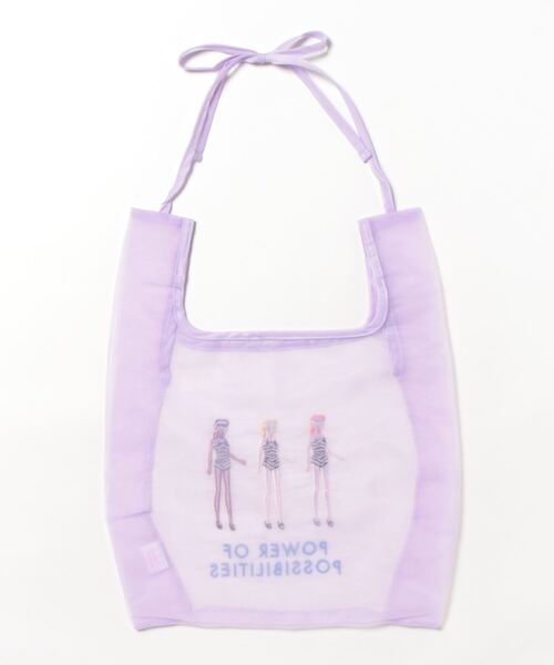 Barbie（バービー）の「【Barbie】バービー　チュールエコバッグ（エコバッグ/サブバッグ・レディース・ライトブルー/ピンク・FREE）」の10枚目の写真