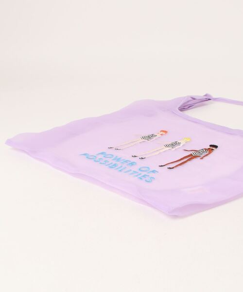 Barbie（バービー）の「【Barbie】バービー　チュールエコバッグ（エコバッグ/サブバッグ・レディース・ライトブルー/ピンク・FREE）」の11枚目の写真