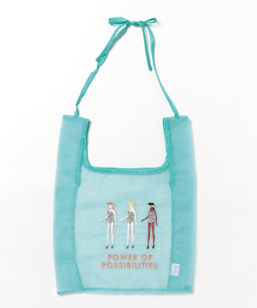 Barbie（バービー）の「【Barbie】バービー　チュールエコバッグ（エコバッグ/サブバッグ・レディース・ライトブルー/ピンク・FREE）」の8枚目の写真