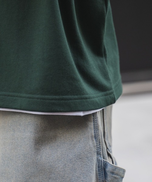 WEGO（ウィゴー）の「WEGO/【2点セット】アンサンブルスウェットベストロンT（アンサンブル・メンズ・ブルー/ダークグリーン/ブラック・LARGE/MEDIUM）」の8枚目の写真