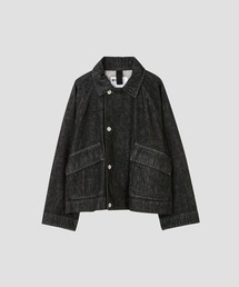 MHL. ✕CANTON　デニムジャケット MHL. デニムジャケット gジャン CANTON LIGHT DENIM BLACK