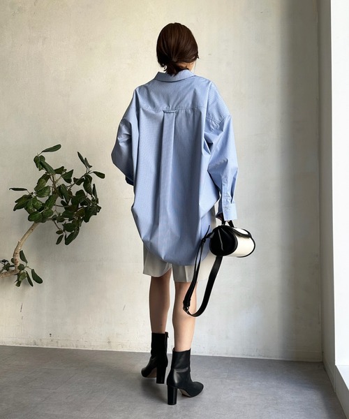 DouDou（ドゥドゥ）の「センタープレスショートパンツ（その他パンツ・レディース・ブラック/グレー/ライトグレー・36/38）」の8枚目の写真
