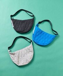 WEEKEND(ER) | WEEKEND(ER)×FREAK'S STORE/ウィークエンダー×フリークスストア 別注 ラウンド キルト ハーフムーン ショルダーバッグ(ショルダーバッグ)