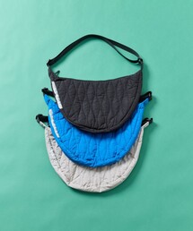 WEEKEND(ER) | WEEKEND(ER)×FREAK'S STORE/ウィークエンダー×フリークスストア 別注 ラウンド キルト ハーフムーン ショルダーバッグ(ショルダーバッグ)