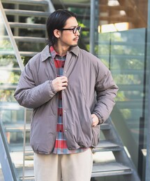 UNIVERSAL OVERALL | UNIVERSAL OVERALL × B:MING by BEAMS / 別注 中綿 コーチジャケット(ダウンジャケット/コート)