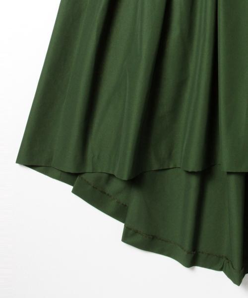 Ray BEAMS（レイビームス）の「RBS / ロングテール ギャザースカート（スカート・レディース・オリーブ/パープル・0/1）」の16枚目の写真