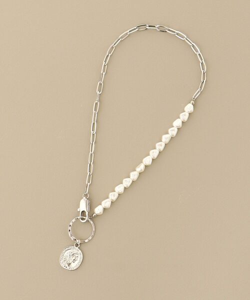 MAJESTIC LEGON（マジェスティックレゴン）の「パール×チェーンネックレス（ネックレス・レディース・C/B/A・FREE）」の9枚目の写真