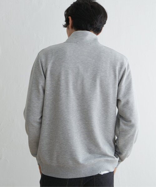 ikka(イッカ)の「URBAN NATURE LIFE アーバンネイチャーライフ スウェットハーフジップ(スウェット・メンズ・ブラック/グレー・S/M/L/XL)」の10枚目の写真