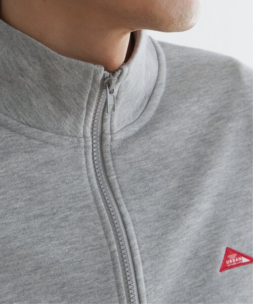 ikka(イッカ)の「URBAN NATURE LIFE アーバンネイチャーライフ スウェットハーフジップ(スウェット・メンズ・ブラック/グレー・S/M/L/XL)」の12枚目の写真