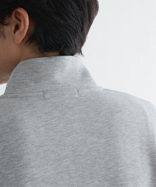 ikka(イッカ)の「URBAN NATURE LIFE アーバンネイチャーライフ スウェットハーフジップ(スウェット・メンズ・ブラック/グレー・S/M/L/XL)」の13枚目の写真