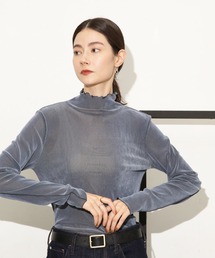 NANO universe | ベロアチュールタートルプルオーバー(Tシャツ/カットソー)