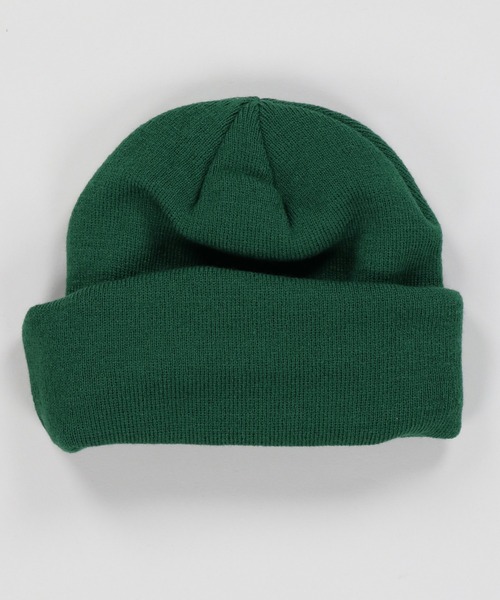 SPINNS（スピンズ）の「RHYMEデザイン アクリルニットキャップ（ニットキャップ/ビーニー・メンズ・ブラウン/ブラック/グリーン・ONESIZE）」の8枚目の写真