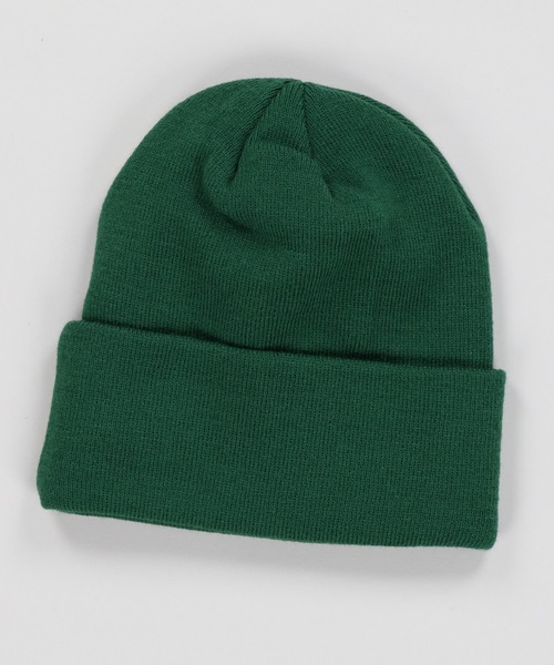SPINNS（スピンズ）の「RHYMEデザイン アクリルニットキャップ（ニットキャップ/ビーニー・メンズ・ブラウン/ブラック/グリーン・ONESIZE）」の5枚目の写真