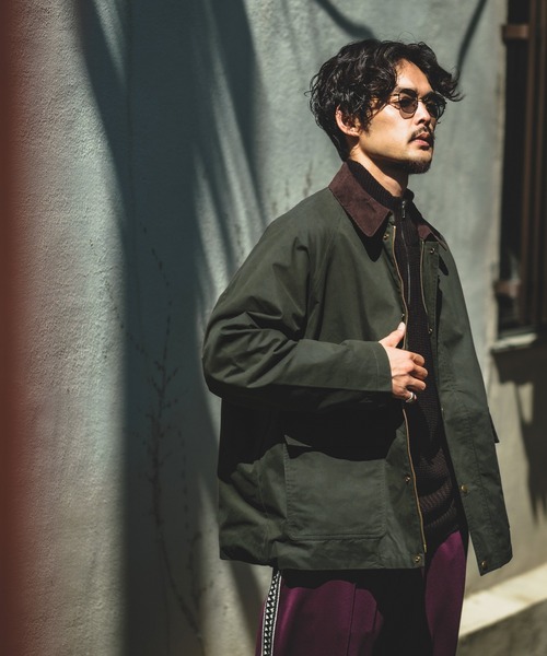 improves（インプローブス）の「衿コール ハンティングジャケット（ミリタリージャケット・メンズ・ブラック/カーキ・MEDIUM/LARGE）」の7枚目の写真