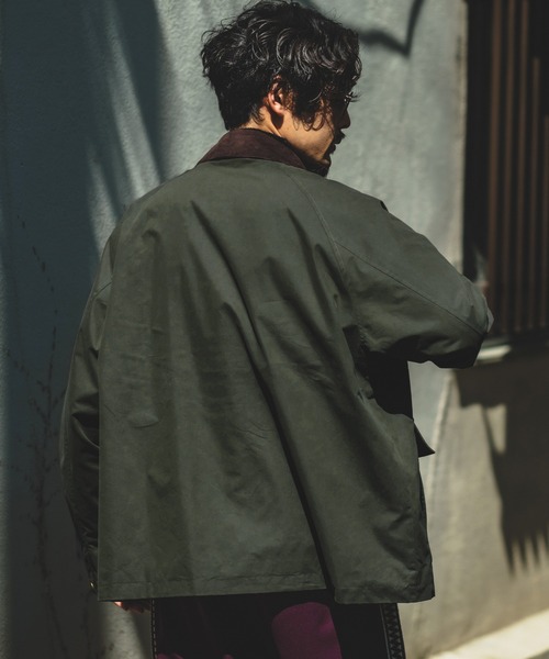 improves（インプローブス）の「衿コール ハンティングジャケット（ミリタリージャケット・メンズ・ブラック/カーキ・MEDIUM/LARGE）」の10枚目の写真