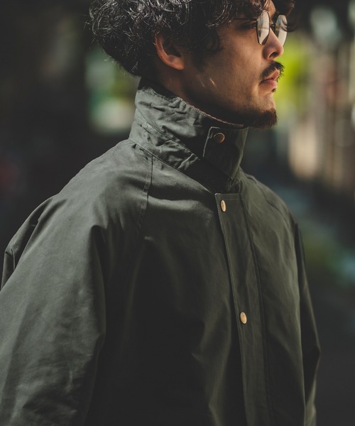 improves（インプローブス）の「衿コール ハンティングジャケット（ミリタリージャケット・メンズ・ブラック/カーキ・MEDIUM/LARGE）」の11枚目の写真