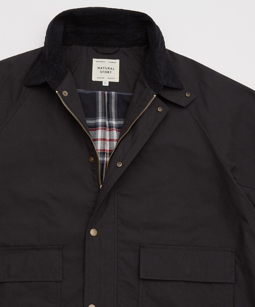 improves（インプローブス）の「衿コール ハンティングジャケット（ミリタリージャケット・メンズ・ブラック/カーキ・MEDIUM/LARGE）」の13枚目の写真