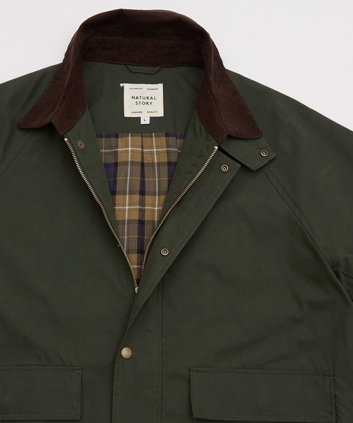 improves（インプローブス）の「衿コール ハンティングジャケット（ミリタリージャケット・メンズ・ブラック/カーキ・MEDIUM/LARGE）」の14枚目の写真