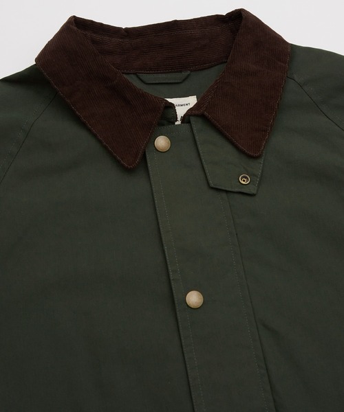 improves（インプローブス）の「衿コール ハンティングジャケット（ミリタリージャケット・メンズ・ブラック/カーキ・MEDIUM/LARGE）」の15枚目の写真